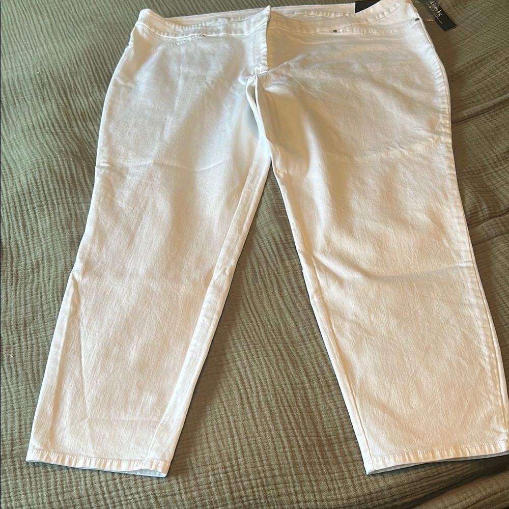 Alfani Women's White Jeans